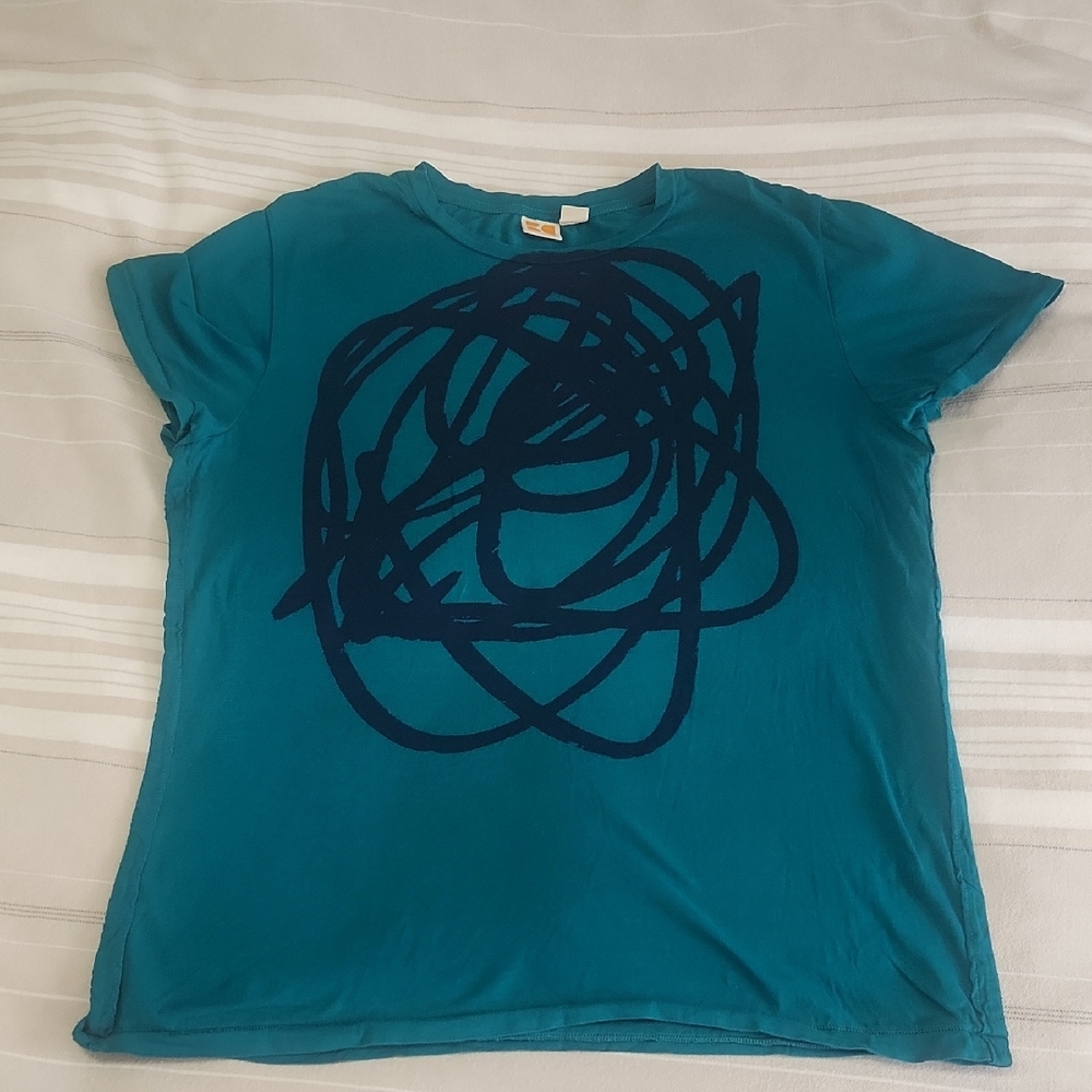 Teal Graphic Men's BOSS Top